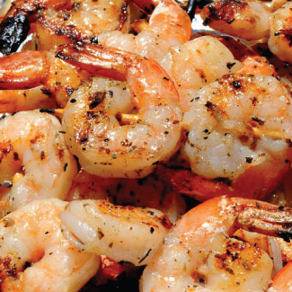 Spicy Lime Grilled Prawns