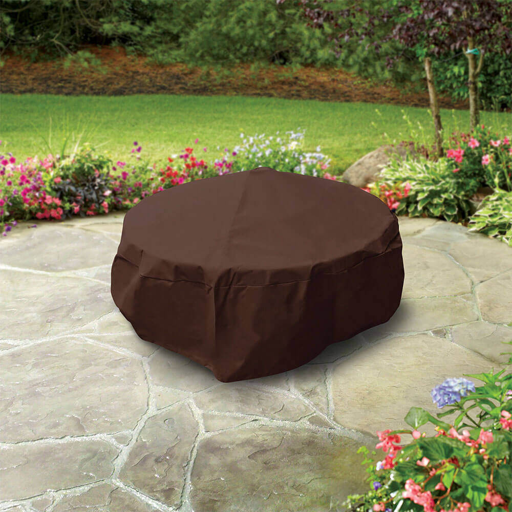 Universal Round Fire Pit Cover - Image 2