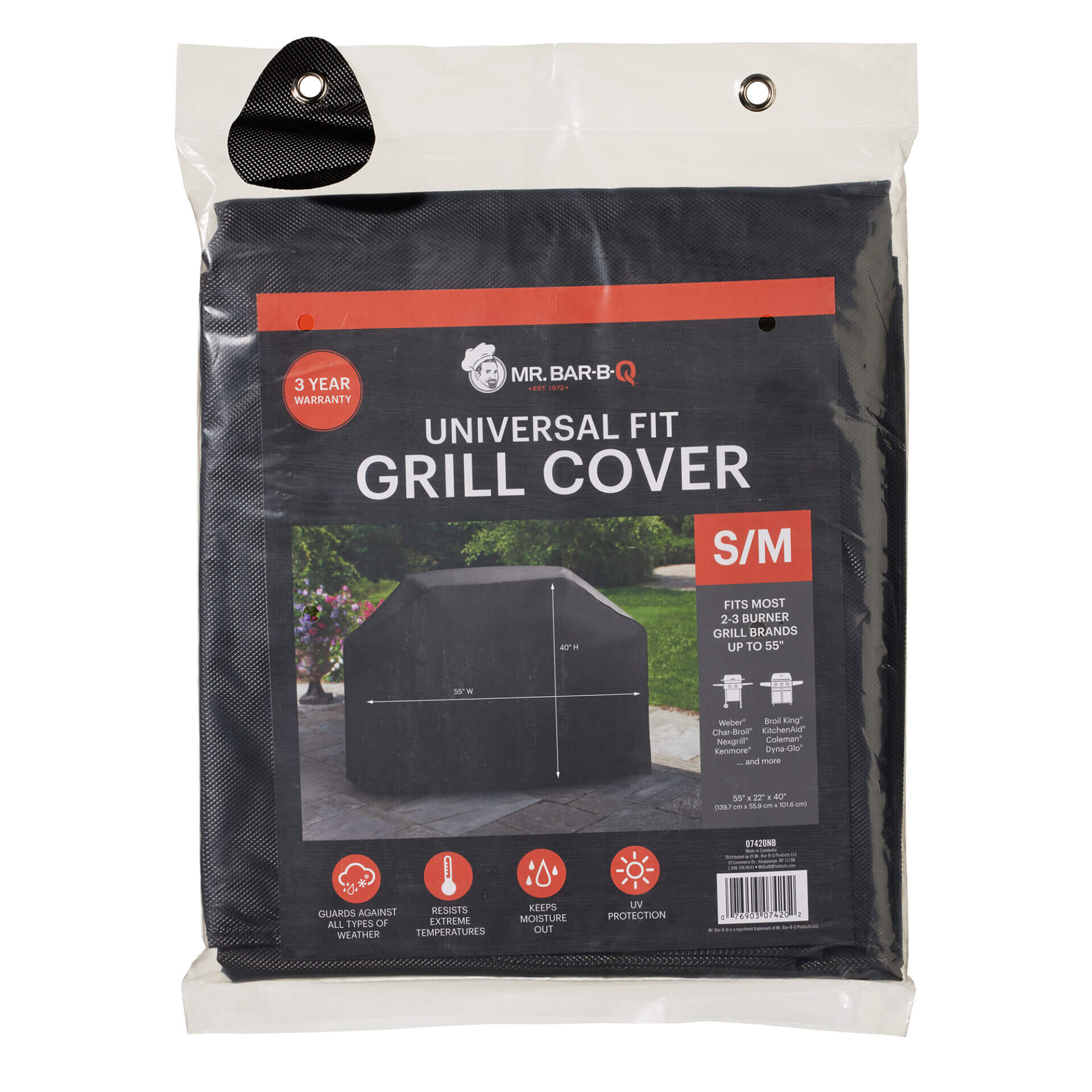 Small/Medium Universal Fit Grill Cover